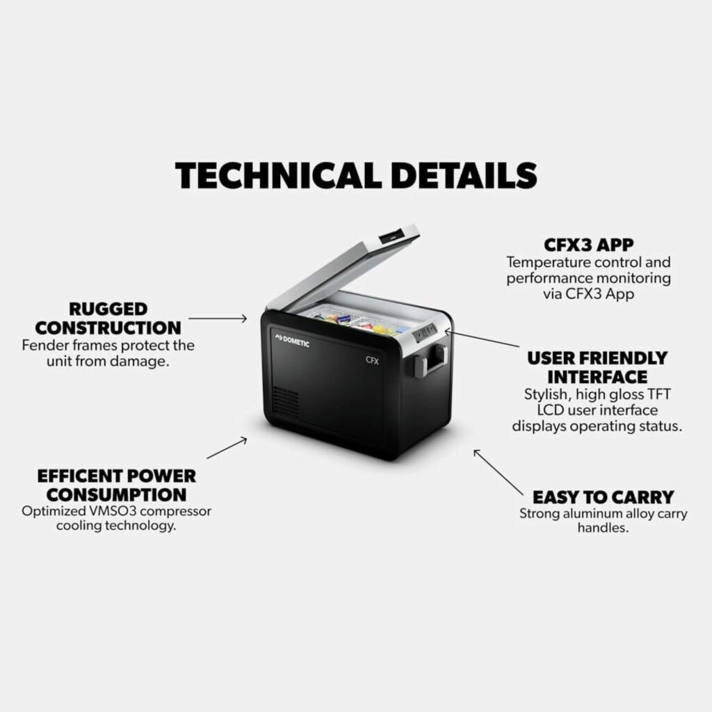 Solar refrigerator technical details
