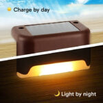 Charge by day and light by night Solar Dock Lights