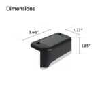 Solar Dock Lights Dimensions