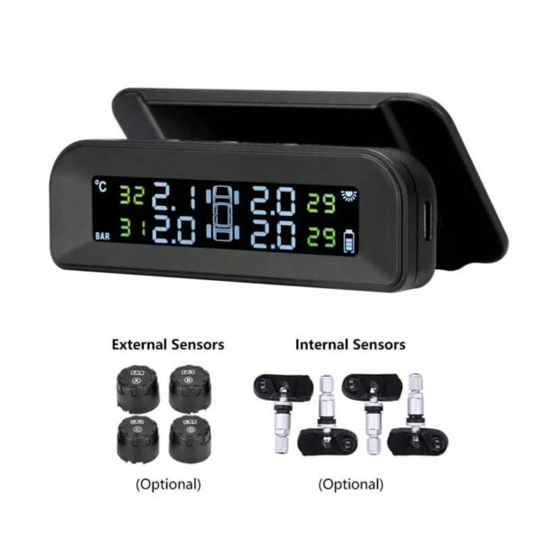 Solar Car Tire Pressure Monitoring System